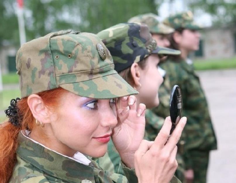 Призыв на военную службу женщин. Женское лицо российской армии